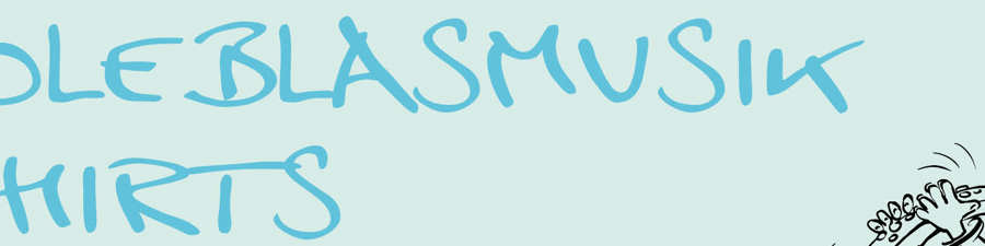 T-Shirt Blasmusik-Style