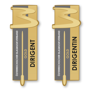 Dirigierabzeichen Gold